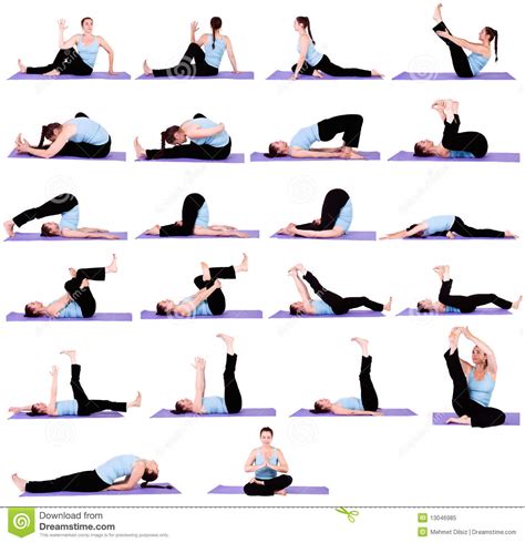 Sammlung von sonia ponte • zuletzt aktualisiert: Frau in Yoga-Stellungen stockbild. Bild von harmonie ...
