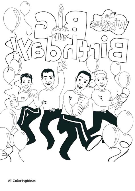 Adaeatoot, toot chuga, chuga big red car, we're gonna ride the. The Wiggles Coloring Pages at GetColorings.com | Free ...