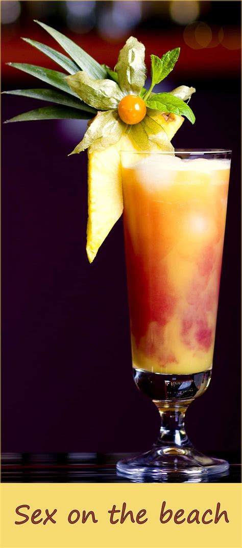 3mb, pineapple on the beach picture with tags: 10 Most Popular Tropical Drink Recipes • Winetraveler