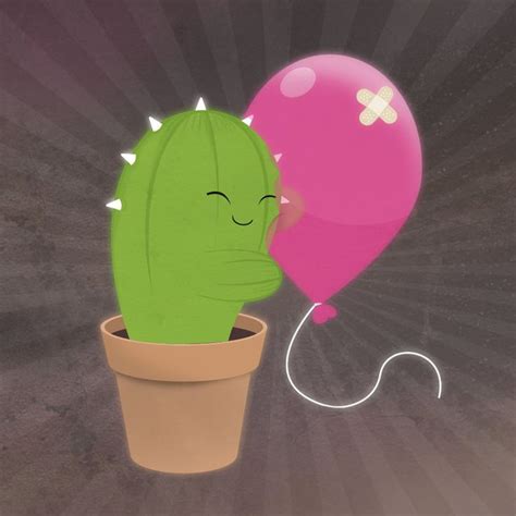 Check out inspiring examples of cactus_balloon artwork on deviantart, and get inspired by our community of talented artists. cactus + balloon by dani9del9 | Balão desenho, Fotos de baloes