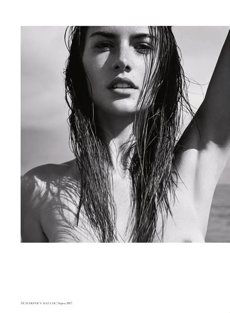 Img models worldwide julian.niznik@img.com switzerland: Ronja Furrer Poses in Beach-Ready Looks for Harper's ...