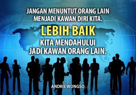 Daripada terlalu sibuk mencari kebahagiaan, lebih baik kita menikmati kehidupan saat ini. andrie wongso kalimat motivasi | Cerita Motivasi ...