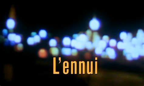 It follows the life of a bored philosopher as he. L'Ennui - Sophie Guillemin