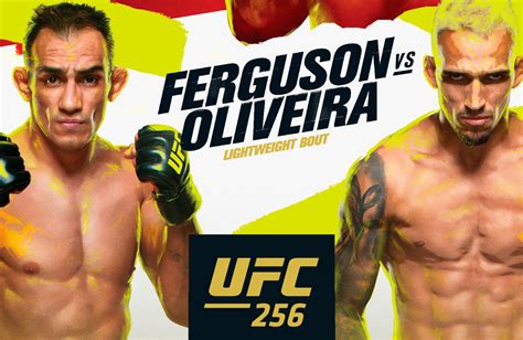 Charles oliveira vs tony ferguson at ufc 256 on december 12, 2020. UFC 256 Predictions - Tony Ferguson vs. Charles Oliveira ...