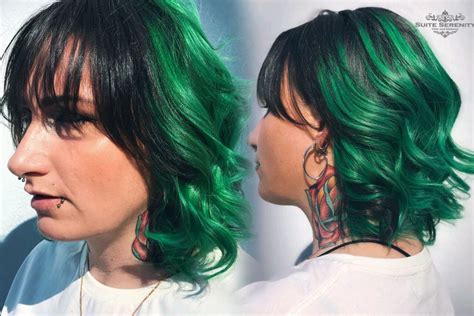 So we list out 50 edgy hairstyles for long hair which you can try: Green hair, balayage, ombré, edgy hair, long bob, hair ...