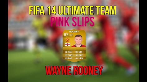Wayne rooney retires from playing in order to focus on managerial role; FIFA 14: ULTIMATE TEAM WAYNE ROONEY PINK SLIPS! - YouTube