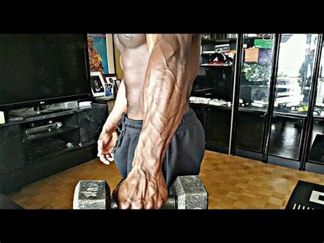 In addition, you can temporarily make your veins more prominent by increasing blood flow and using other tricks. Killer Forearms Home Exercise With Dumbbells Only - veins ...