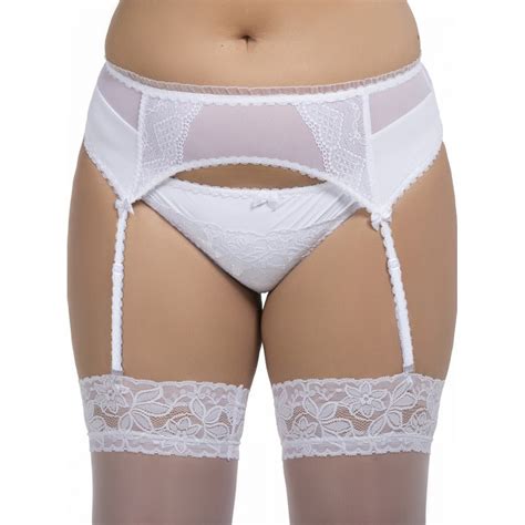 Looking for a good deal on white garter belt and stocking? 061 Garter belt White S-8XL