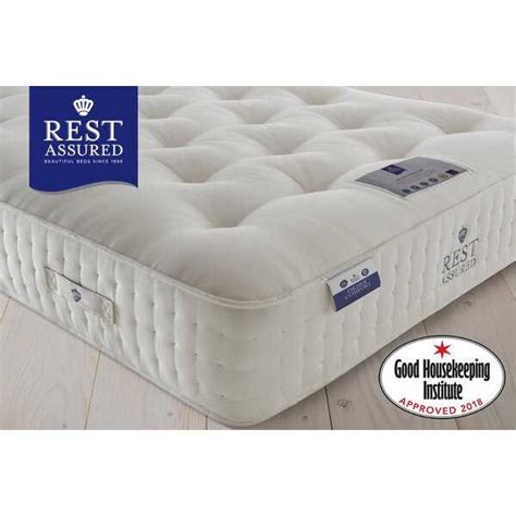 If you want to make your mattress firmer, a memory foam toppe r is a good choice because it typically comes in different levels of firmness. Buy Rest Assured Tufted Wool Firmer 2000 Mattress | Want ...