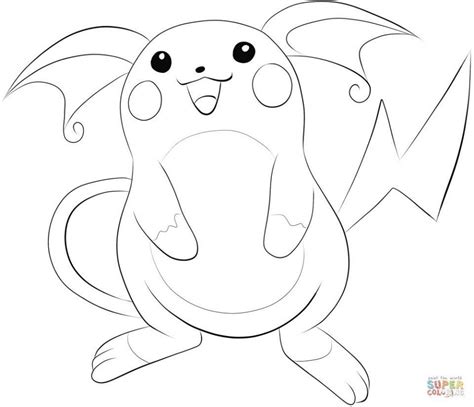 Mega raichu coloring pages | the epic pokemon mega raichu coloring bookif you like this video please subscribe to this channel for new videos upload. Raichu Para Colorear | Pokemon coloring pages, Pokemon ...