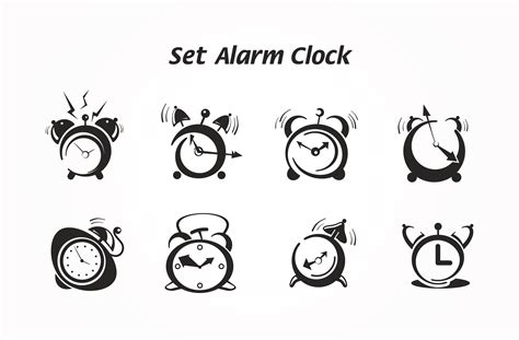 Date of font being added: Alarm clock symbol | Custom-Designed Icons ~ Creative Market