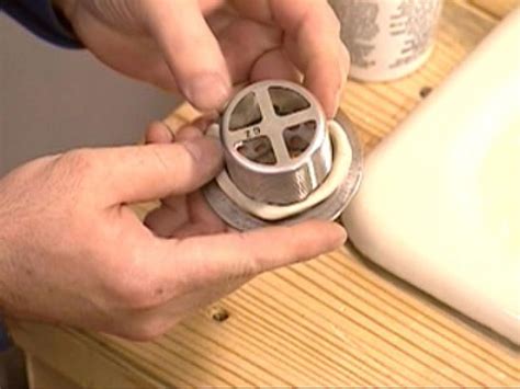 The first step to install a new flange is to prepare the new unit. How To Install a Utility Sink | how-tos | DIY