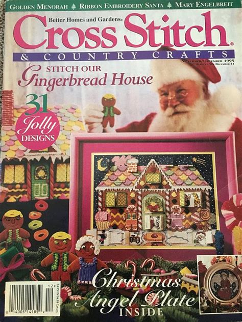 Cross stitch and country crafts. Cross Stitch & Country Crafts Nov/Dec 95 Vintage Counted ...