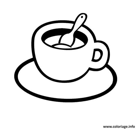 Petite cuiller pour touiller un liquide (thé, café, etc.) pour en dissoudre le sucre ou pour en accélérer le refroidissement. Coloriage Tasse De Cafe Et Petite Cuillere Dessin Cafe à ...