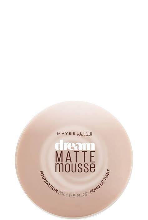 See the list below for details. Dream Matte Mousse - Matte Foundation - Maybelline