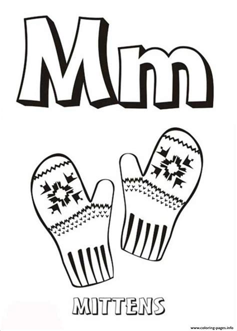 The coloring page gallery can be found here. Mittens Free Alphabet S1b49 Coloring Pages Printable