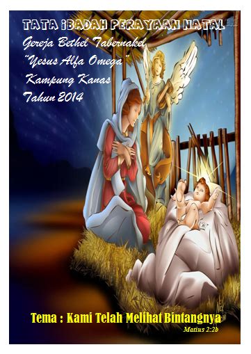 Malam kudus, jumat 24 memberi sukacita kepadamu, di malam kudus ini, sepanjang perayaan natal di tahun ini sampai selama Contoh Liturgi Natal atau Tata Ibadah Perayaan Natal ...