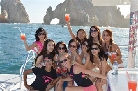 Fiancé's face on popsicle sticks for the whole crew! Cabo Bachelorette Yay! - Picture of Cabo Party Fun, Cabo ...