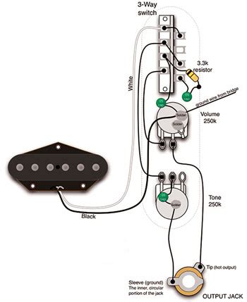 To see how this mod is performed, check out our guide here: Telecaster Esquire Wiring Diagram