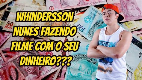 Em sua conta oficial do instagram, whindersson informou que o bebê veio antes do esperado e que a sua noiva foi uma loba e a agradeceu por ser. Whindersson Nunes fazendo filme com o seu dinheiro ...