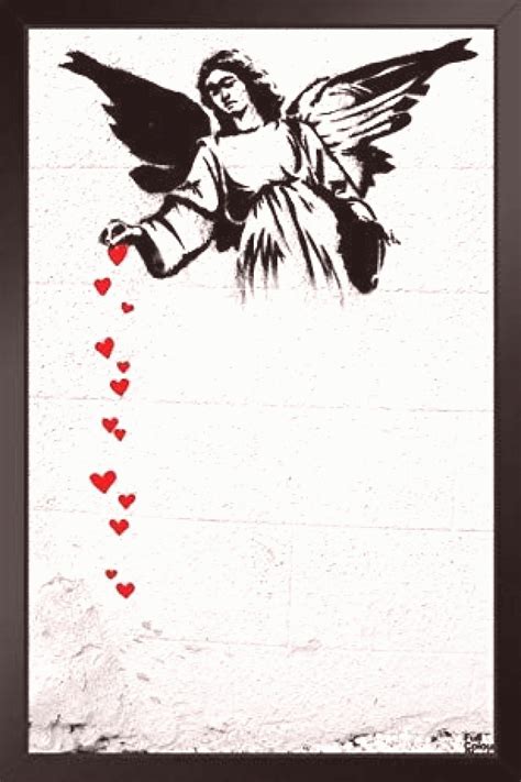 Banksy trolled the art world, and the internet is running with it. Banksy Angel Street Art Banksy angel banksy engel ange de ...