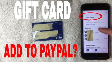 They asked me to confirm it on my bank statement, which confused me. Can You Add Visa Debit Gift Card To Paypal 🔴 - YouTube