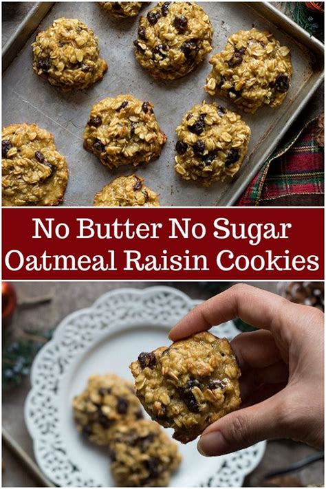 Learn how to make oatmeal cookies without butter that are ...