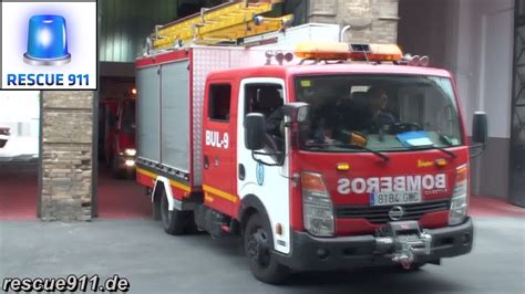 Bomberos de sevilla disputarán juegos mundiales. Seville fire department // BUL 9 + BUL 6 + UMC 2 Bomberos ...