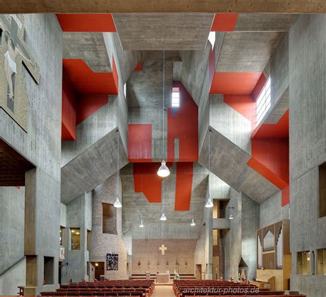 Lokalzeit aus köln abschied norbert feldhoff. Matthäuskirche Düsseldorf / Arch. Gottfried Böhm ...