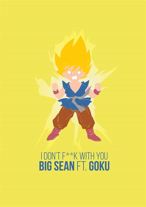 Dragon ball z 2015 goku fighting hot japan anime poster sizes a4 to a0 | e131. Dragon Ball Minimalist Posters on Behance