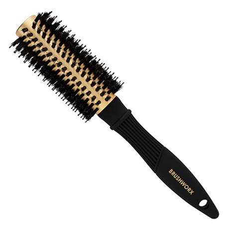 Porcupine brush for fine hair. Brushworx Gold Porcupine Hair Brush - Medium 50mm