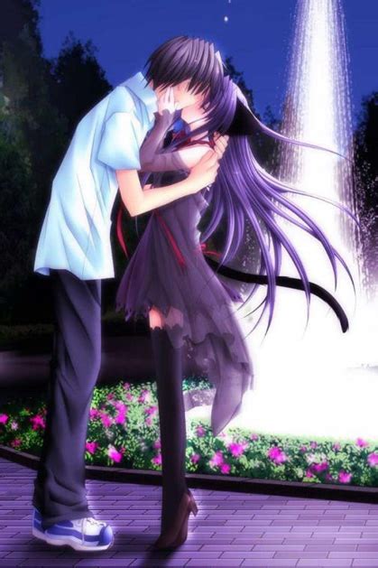 Share the best gifs now >>>. anime couple :: Anime :: MyNiceProfile.com