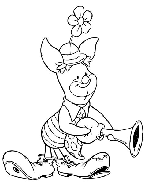 Mickey mouse in the pumpkin costume. Piglet Coloring Pages - Best Coloring Pages For Kids