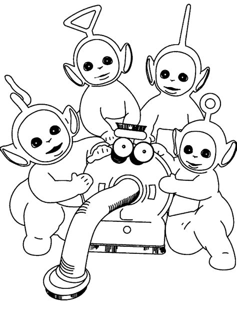 The adventures of kid danger coloring book. Coloring Page - Teletubbies coloring pages 1 | Teletubbies ...