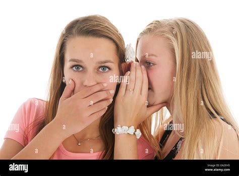 The Other Whispering In Stock Photos & The Other Whispering In Stock ...