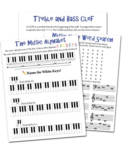 Piano Note Speller for Kids (Workbook) | Piano lessons | Music Lessons | Violin Lessons ...