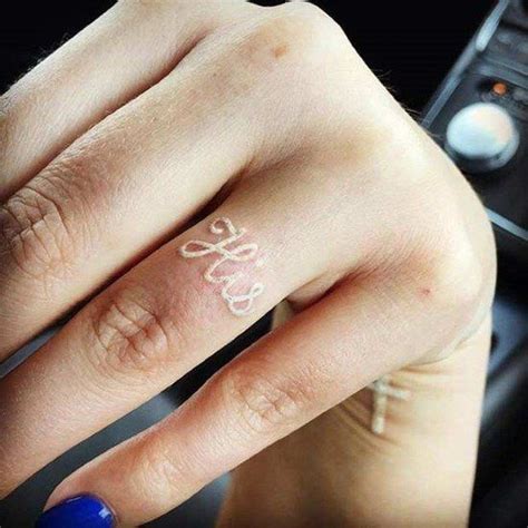 Here's everything you need to know about wedding ring tattoos (plus 40 pictures of ring finger tats to inspire your own ink band!). Stylish White Ink Tattoos Ideas You Will Love Today 08 ...