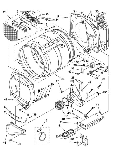 A wiring diagram is a kind of schematic which makes use of abstract photographic symbols to show all the interconnections of elements in a system. Kenmore Elite He4 Gas Dryer Parts Diagram | Reviewmotors.co