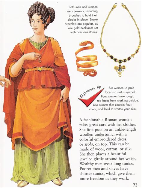 As time passed, women took to wearing several garments one on top of the other, while the garments themselves were made of finer fabrics and were more lavishly decorated. Pin on Rome antique