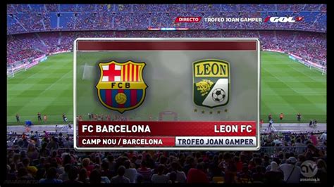 Gamper will have an audience! FUTBOL: Joan Gamper Trophy 2014 - FC Barcelona v. Club ...