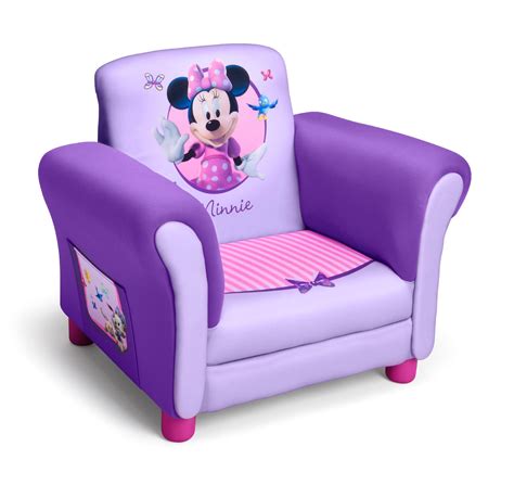 Kids camping chairs with canopy cheap personalized side. Delta Children Minnie Mouse Kids Club Chair