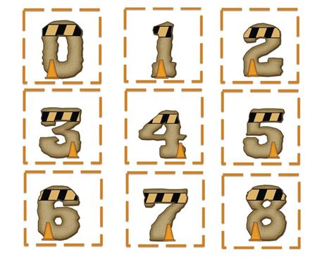 Number to letter a1z26 converter. Preschool Printables: Construction Alphabet & Number Cards | Preschool ...