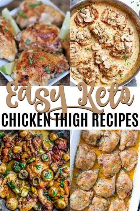 The plus of the boneless thighs is that you can hammer them flat for easy pan cooking. Keto Chicken Thigh Recipes - 25+ recipes for keto chicken thighs