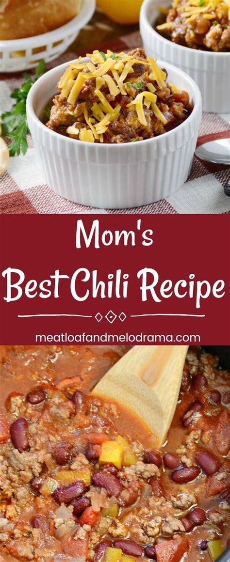 Homemade beef chili with beans. Simple Chili With Ground Beef And Kidney Beans Recipe ...