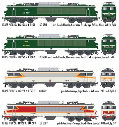 The sncf class cc 6500 is a class of 1.5 kv dc electric locomotives. CC 6500 LSM - Page 1