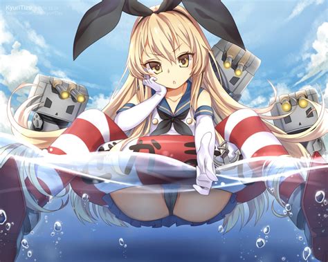 New and best 97,000 of desktop wallpapers, hd backgrounds for pc & mac, laptop, tablet, mobile phone. Kantai Collection Shimakaze Wallpaper - Wallpaper Collection