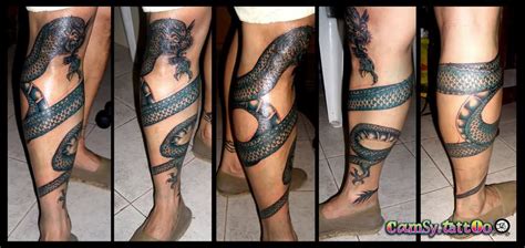 61 wonderful snake tattoos on leg. 46+ Awesome Leg Tattoos