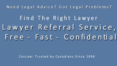 A prepaid legal service is like insurance from a lawyer. Alberta Lawyer Referral Service Pro Bono and legal aid ...