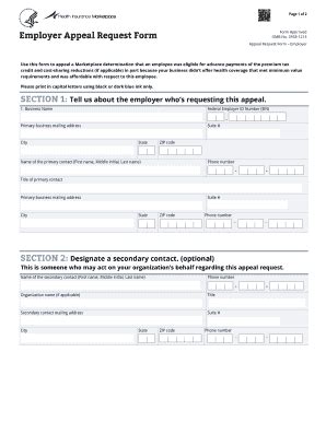 Is it because kijiji is more anonymous? Fillable Online Marketplace Employer Appeal Request Form ...