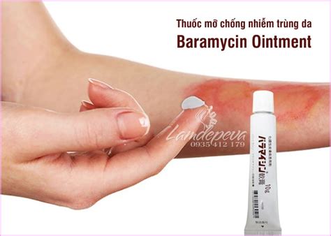 Fradiomycin may also be used for purposes not listed in this medication guide. Thuốc mỡ Baramycin Ointment 10g của Nhật trị vết thương - DHP